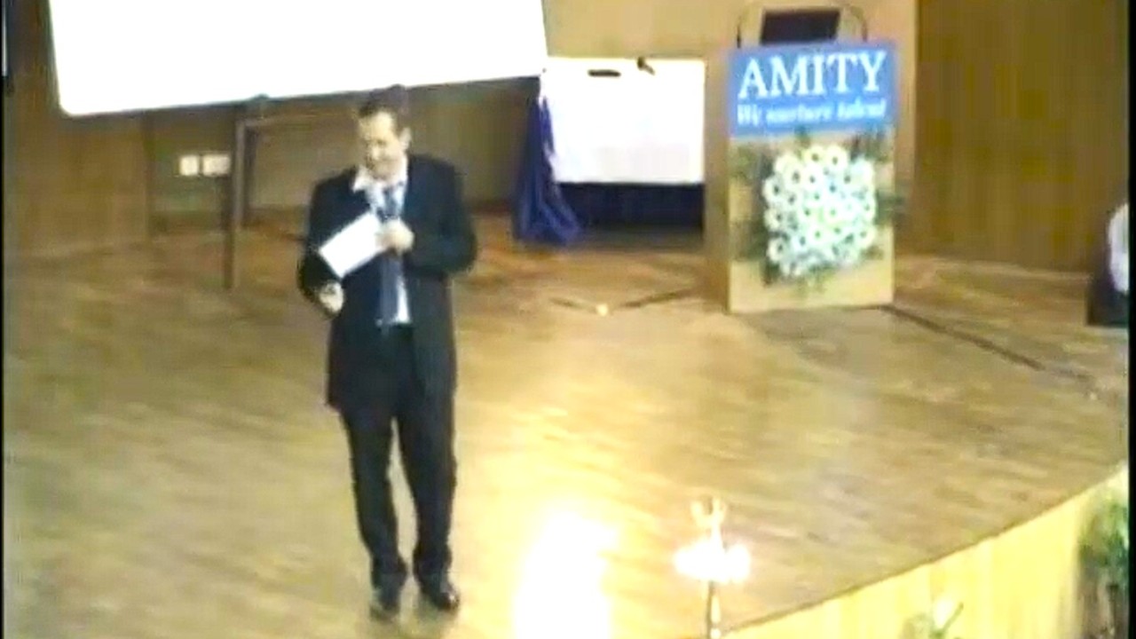 Seminar an der Amity University Jaipur